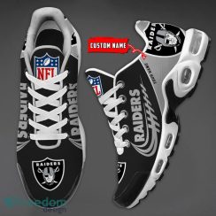 Las Vegas Raiders Custom Name Air Cushion Sport Shoes For Fans Product Photo 3