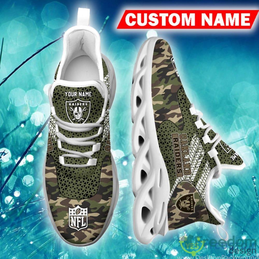 Las Vegas Raiders NFL Custom Name Max Soul Shoes Special Gift For Men Women  Fans - YesItCustom