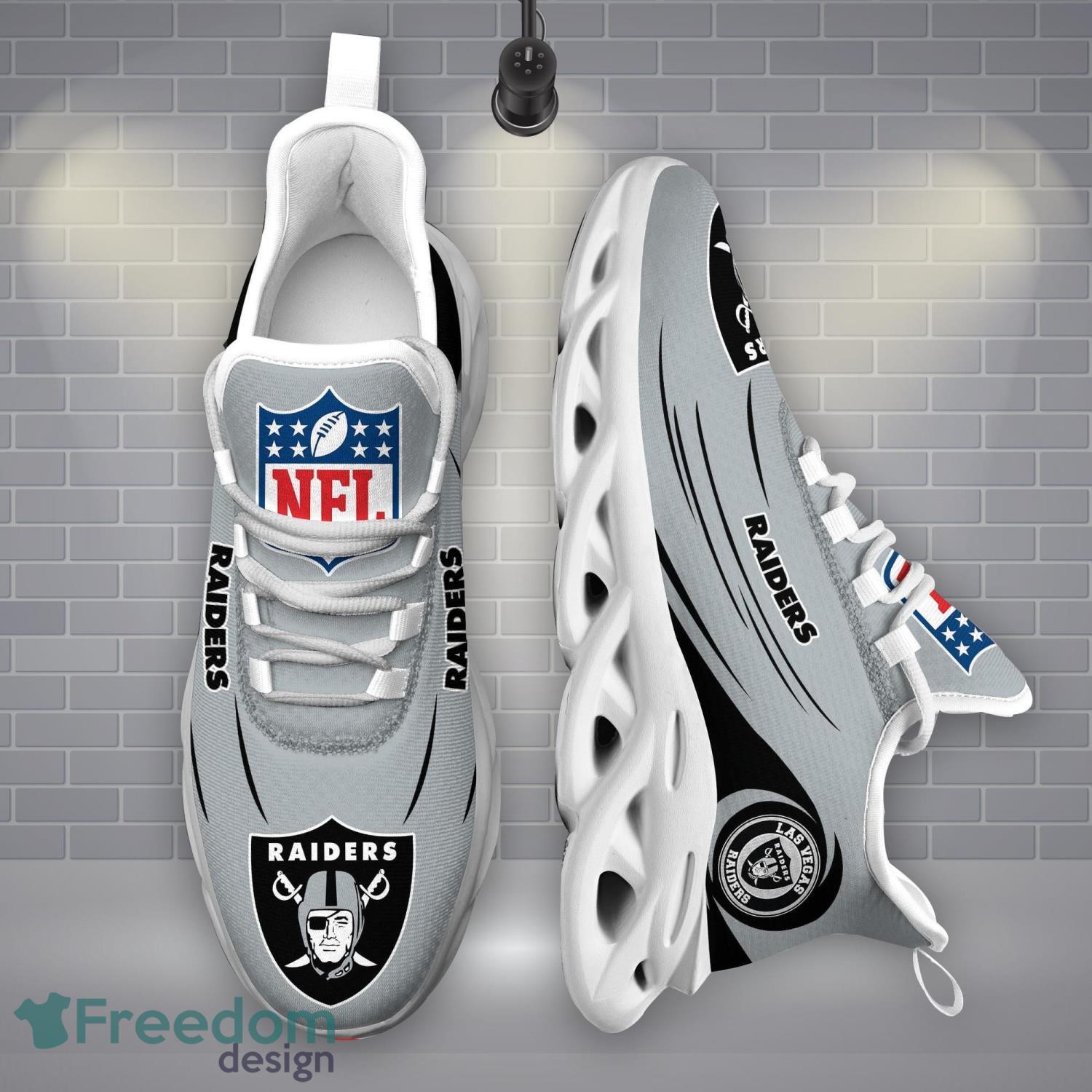 Las Vegas Raiders NFLMax Soul Shoes New Sport Gift Running Sneakers Product Photo 2