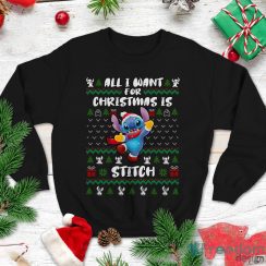 Lilo Stitch Sweatshirt Stitch T Shirt All I Want For Christmas Is Stitch Shirt Christmas Xmas Gifts