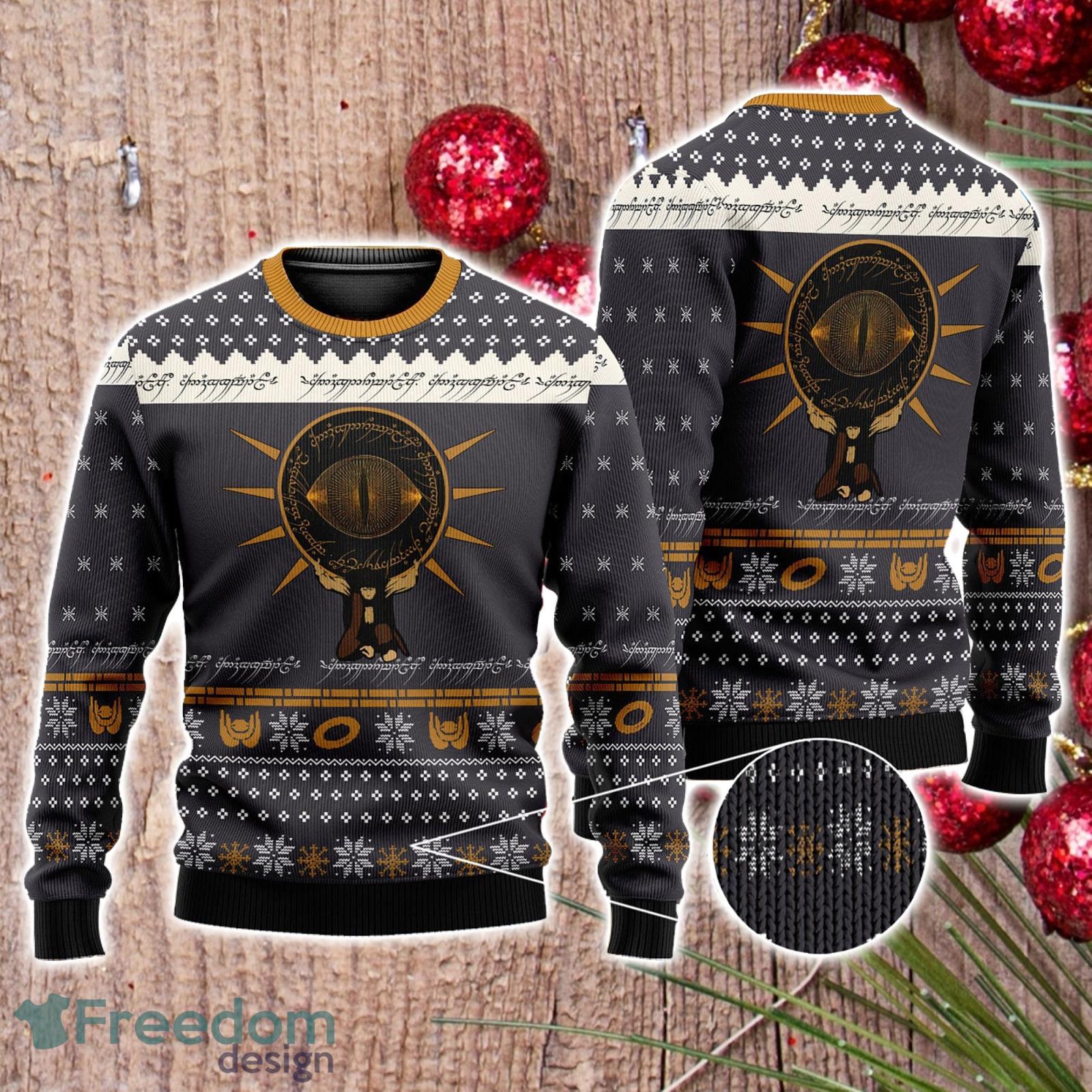 Lord Of The Rings 3D All Over Printed Christmas Ugly Sweater Men And Women Gift Product Photo 1