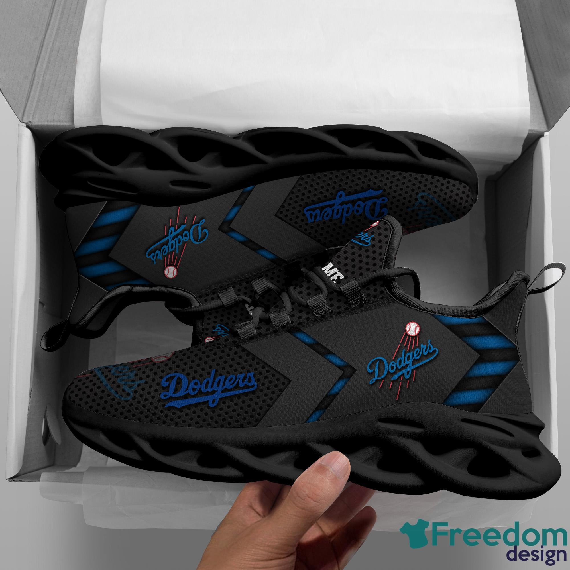 Los Angeles Dodgers Max Soul Snesker Running Shoes - Freedomdesign