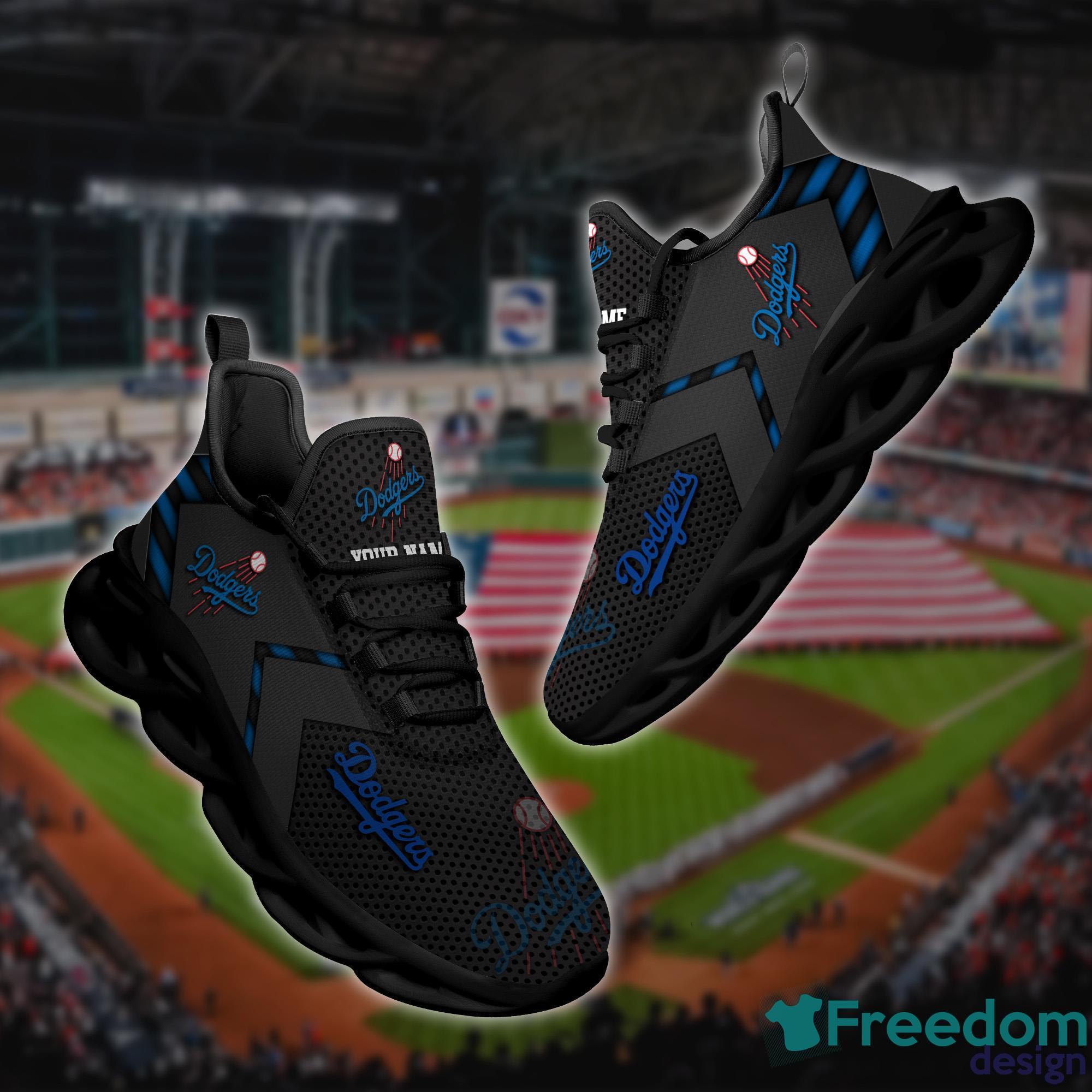 Los Angeles Dodgers Max Soul Snesker Running Shoes - Freedomdesign