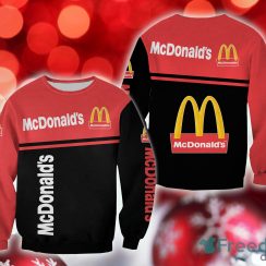 mcdonald’s Avalanche Christmas 3D Sweatshirt AOP Gift For Men And Women