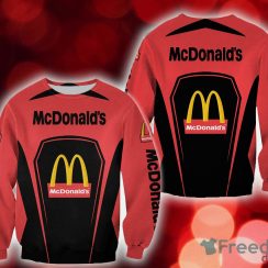 mcdonald’s Cocoa Christmas 3D Sweatshirt AOP Gift For Men And Women