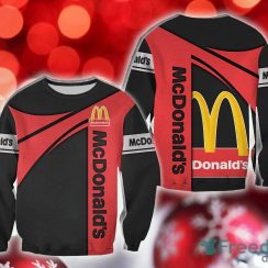 mcdonald’s Comfort Christmas 3D Sweatshirt AOP Gift For Men And Women