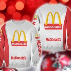 mcdonald’s Frosty Christmas 3D Sweatshirt AOP Gift For Men And Women