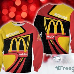 mcdonald’s Green Christmas 3D Sweatshirt AOP Gift For Men And Women