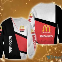 mcdonald’s Logo Brands Custom Name Accessory 3D Sweatshirt For Men And Women Gift Christmas