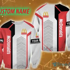 mcdonald’s Logo Brands Custom Name Soft 3D Sweatshirt For Men And Women Gift Christmas