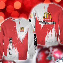 mcdonald’s Thermos Christmas 3D Sweatshirt AOP Gift For Men And Women