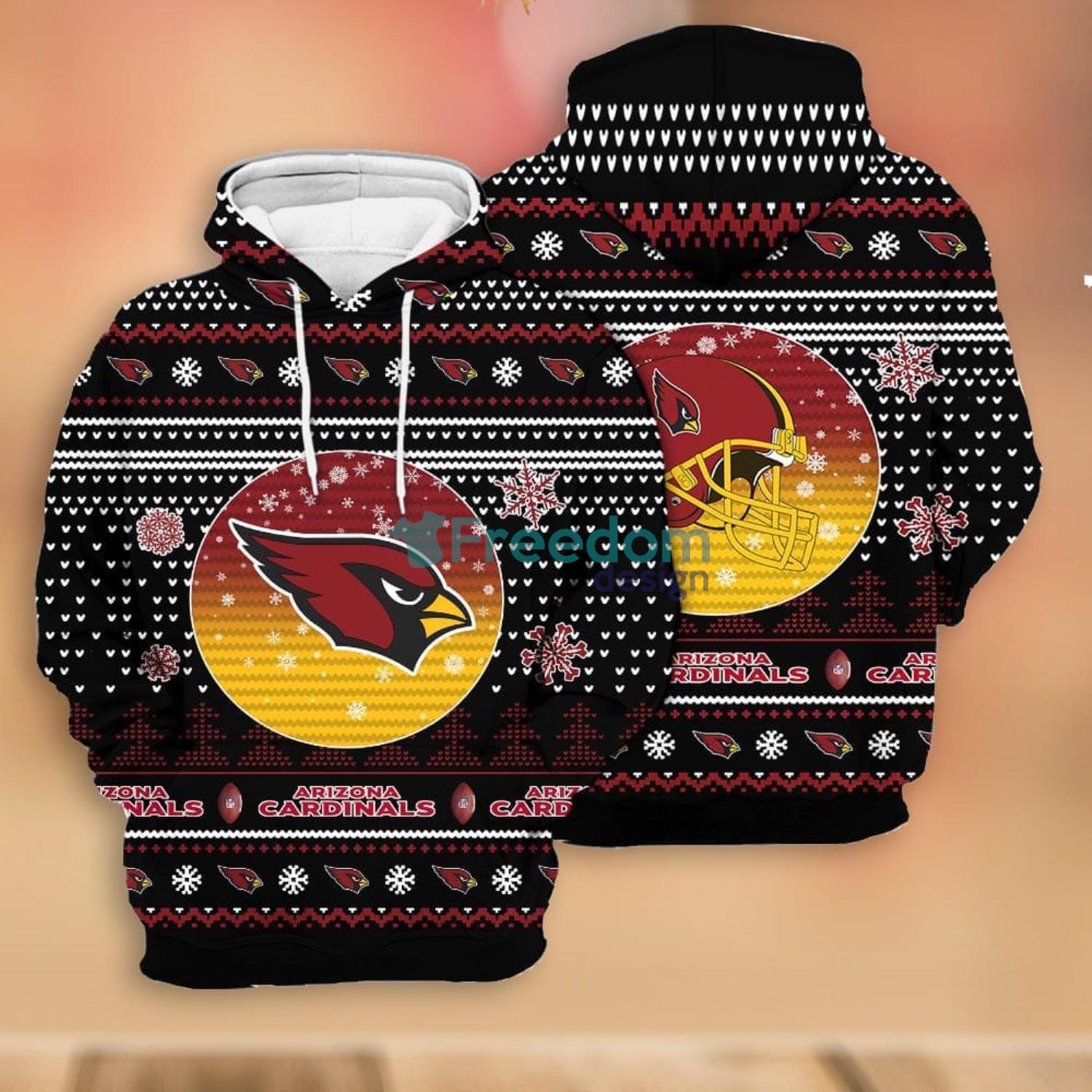 Merry Christmas Season 2023 Arizona Cardinals 3D Hoodie Christmas Gift For  Men And Women - Freedomdesign