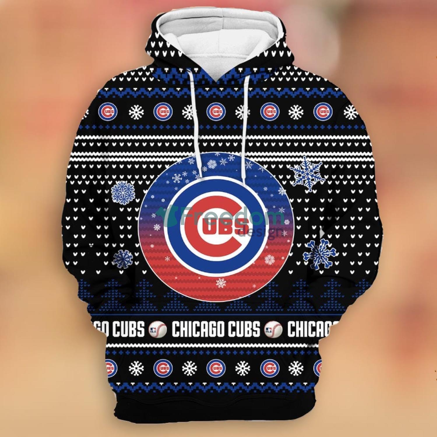 Chicago Cubs MLB T-Shirt Hoodie Sweatshirt All Over Print 3D Shirt -  Freedomdesign