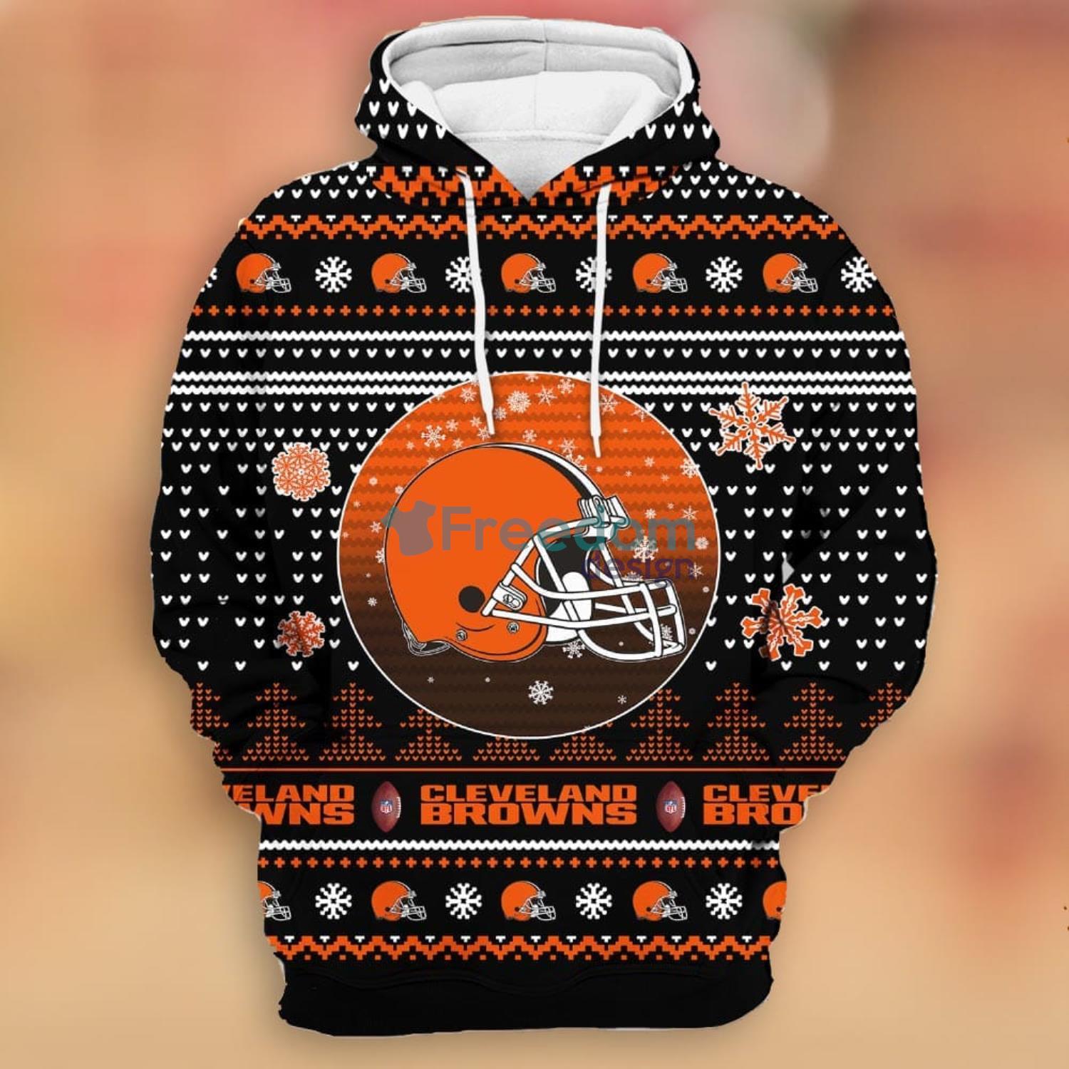 Merry Christmas Season 2023 Cleveland Browns 3D Hoodie Christmas Gift For  Men And Women - Freedomdesign