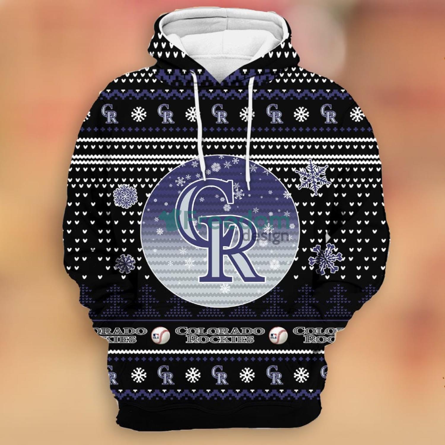 Colorado Rockies Men And Women Full Printing 3D Hoodie New Design