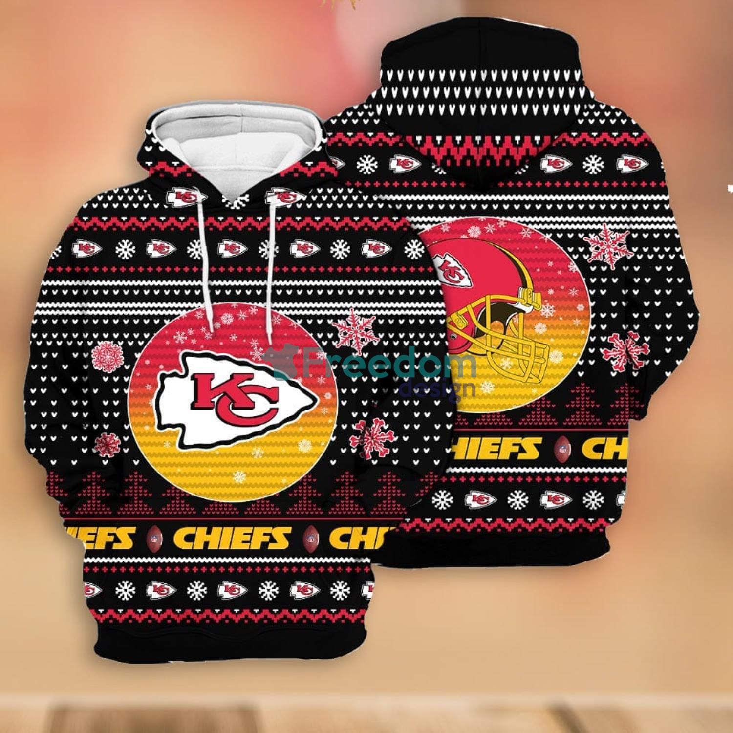 Merry Christmas Season 2023 Kansas City Chiefs 3D Hoodie Christmas Gift For  Men And Women - Freedomdesign