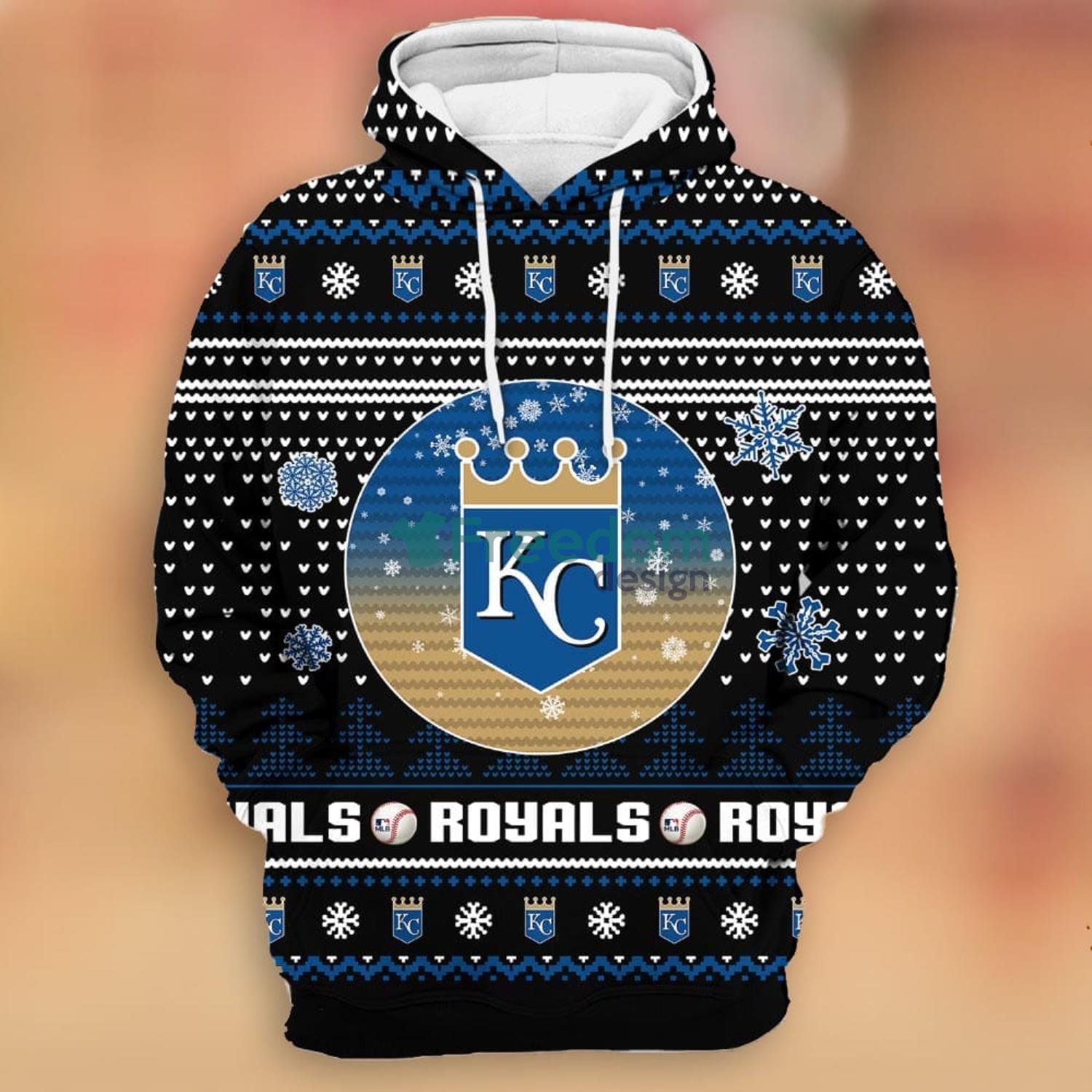 Kansas City Royals Sports Football American Christmas 3D Hoodie