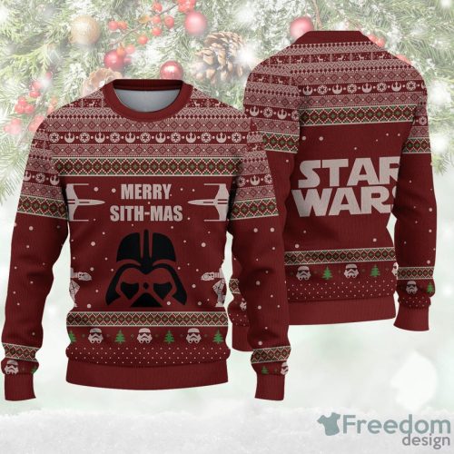 Merry Sithmas Star Wars Ugly Sweater Christmas Ugly Sweater For Holiday Xmas Family Gift Product Photo 1