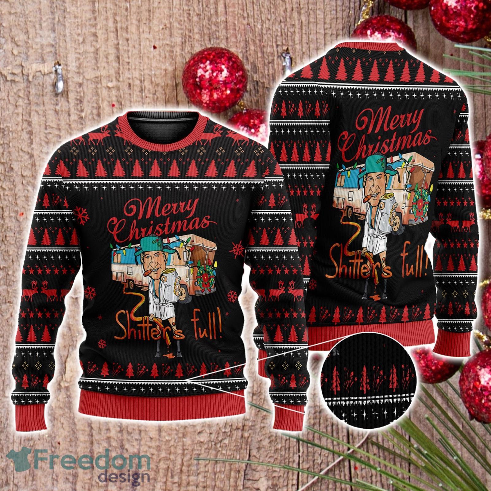 Mery Christmas Shitters Full 3D All Over Printed Christmas Ugly Sweater Men And Women Gift Product Photo 1