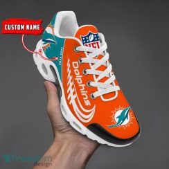 Miami Dolphins Air Cushion Sport Shoes Custom Name Gift For Men And Women Sport Fans