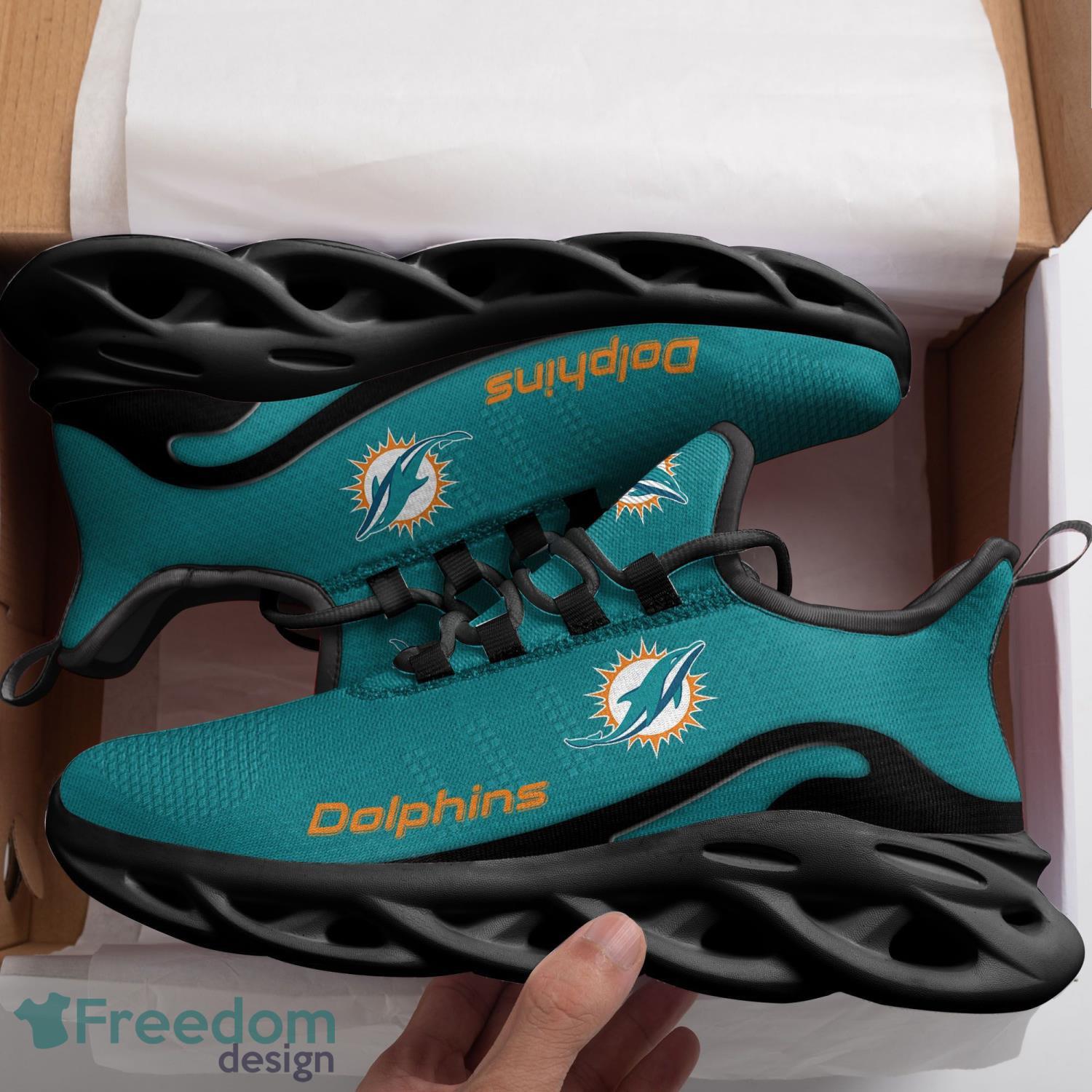 Miami Dolphins Max Soul Shoes Clunky Sneakers Sport Gift For Men Women Product Photo 2