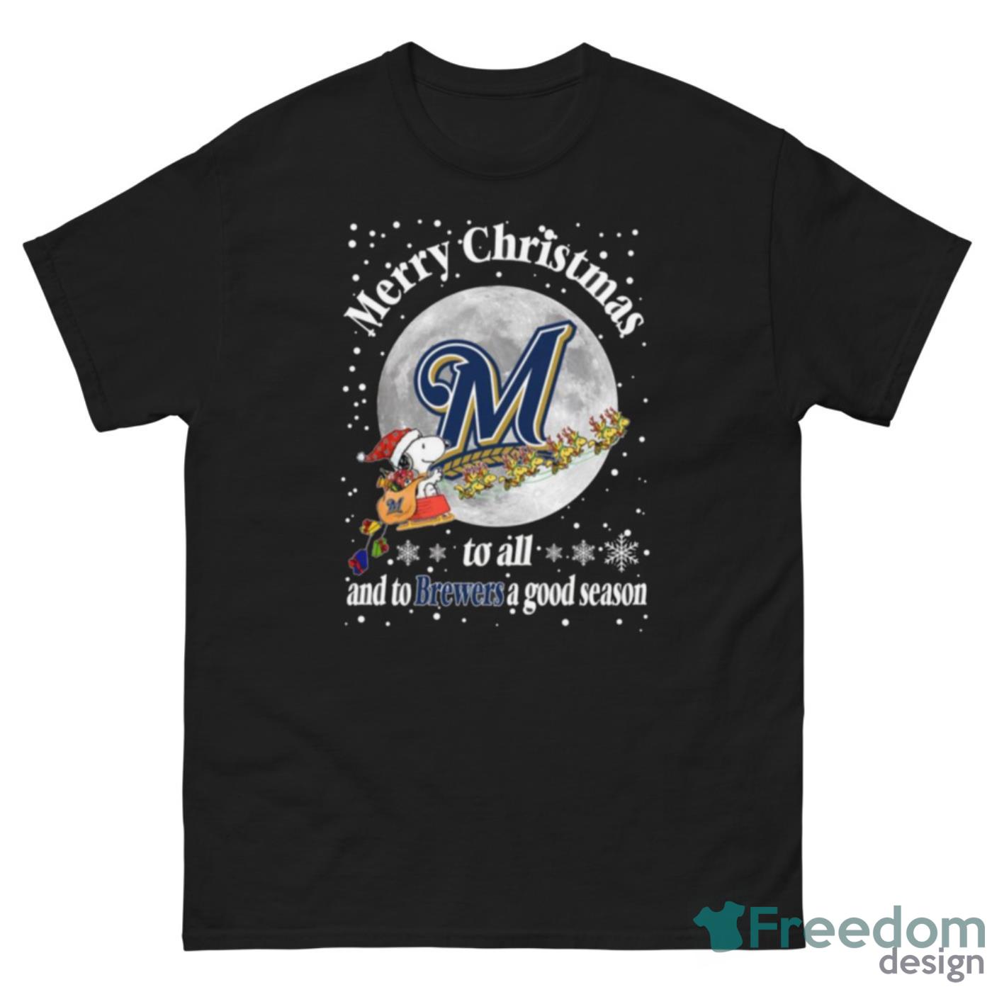 Red Jacket Milwaukee Brewers T-Shirt - Men's T-Shirts in Light