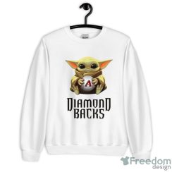 MLB Baseball Arizona Diamondbacks Star Wars Baby Yoda Shirt T Shirt