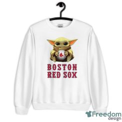 MLB Baseball Boston Red Sox Star Wars Baby Yoda Sport Gift T- Shirt