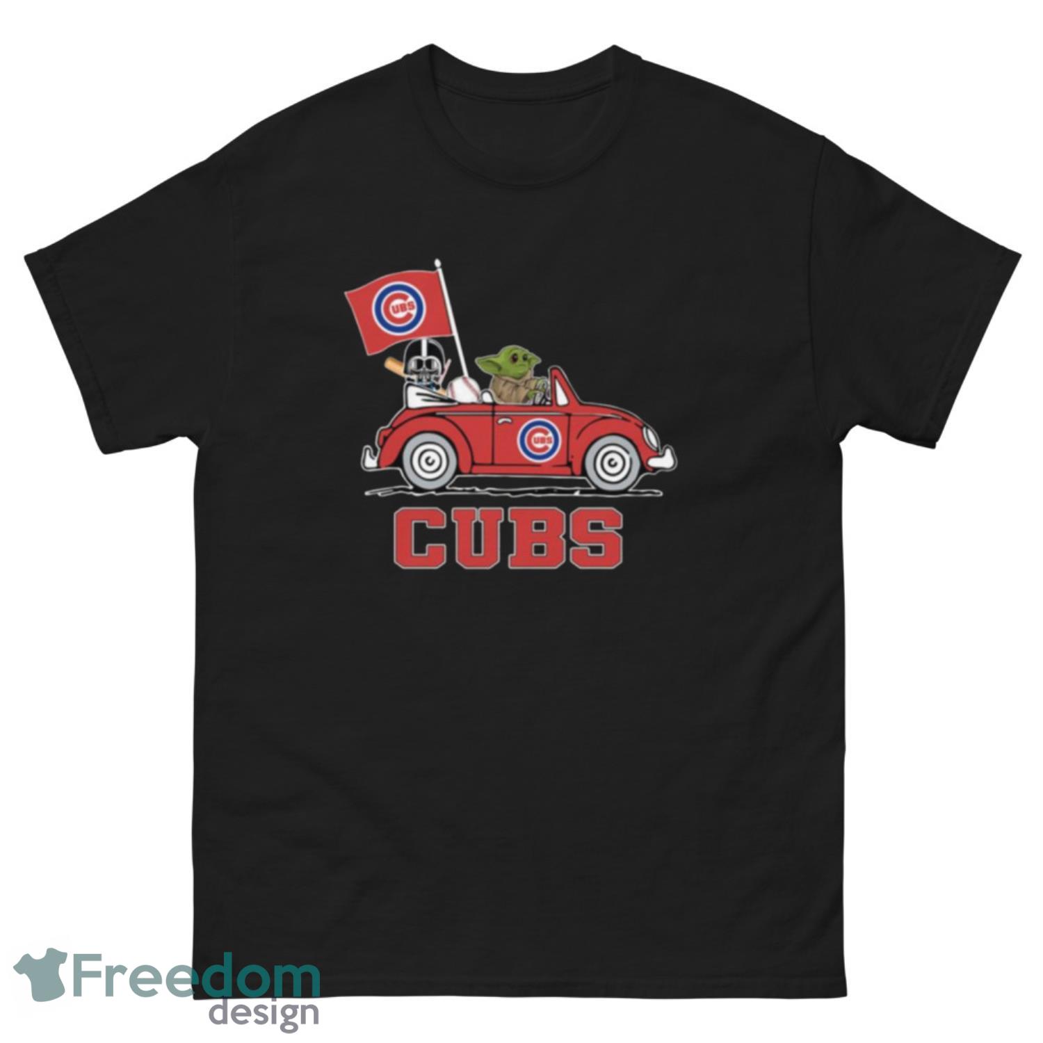 MLB Baseball Chicago Cubs Star Wars Baby Yoda Shirt T Shirt - Freedomdesign