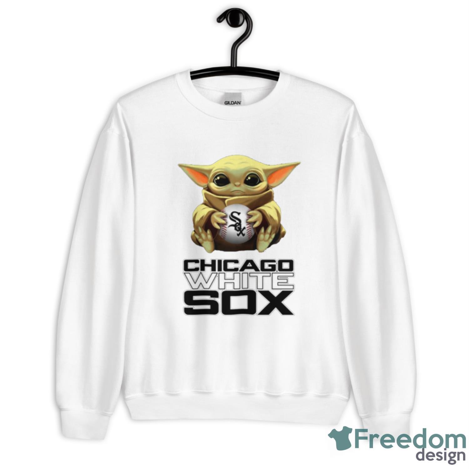 Star Wars Baby Yoda Chicago White Sox MLB Baseball T-Shirt