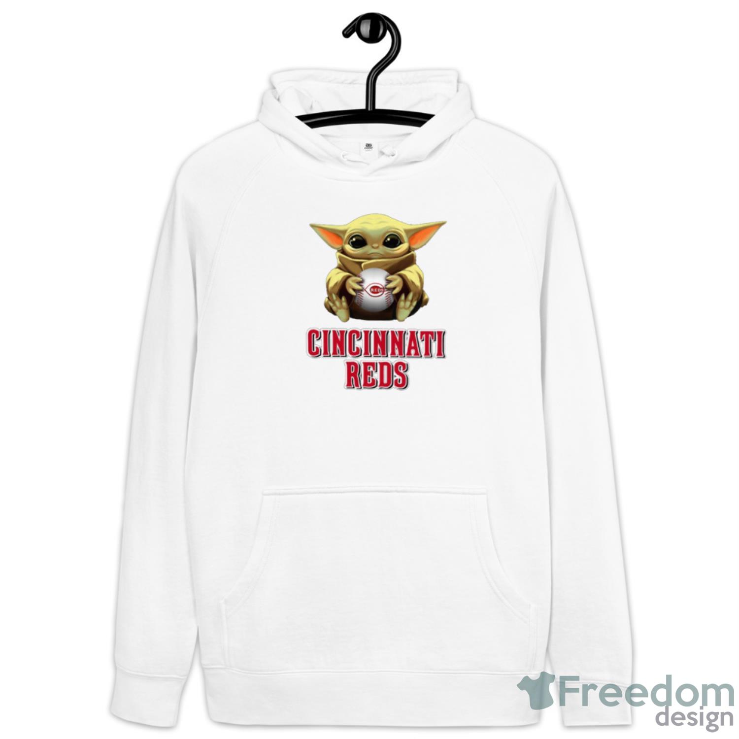 MLB Baseball Cincinnati Reds Star Wars Baby Yoda Shirt T Shirt
