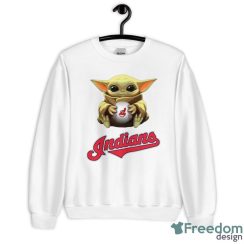 MLB Baseball Cleveland Indians Star Wars Baby Yoda Sport Gift Shirt