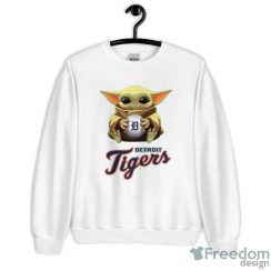 MLB Baseball Detroit Tigers Star Wars Baby Yoda Shirt