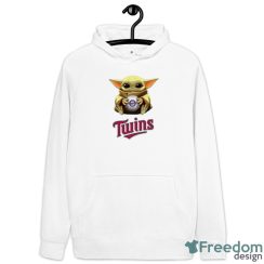 MLB Baseball Minnesota Twins Star Wars Baby Yoda Sport Gift T- Shirt - Hoodie