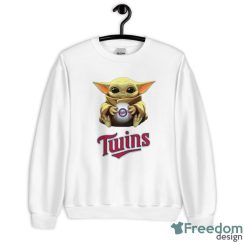 MLB Baseball Minnesota Twins Star Wars Baby Yoda Sport Gift T- Shirt