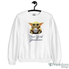 MLB Baseball New York Yankees Star Wars Baby Yoda Shirt T Shirt
