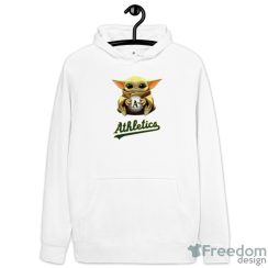 MLB Baseball Oakland Athletics Star Wars Baby Yoda Shirt T Shirt - Hoodie