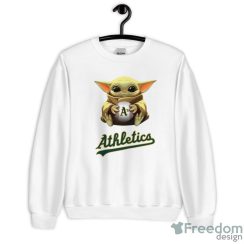 MLB Baseball Oakland Athletics Star Wars Baby Yoda Shirt T Shirt