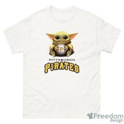 MLB Baseball Pittsburgh Pirates Star Wars Baby Yoda Shirt T Shirt - G500 Men’s Classic T-Shirt