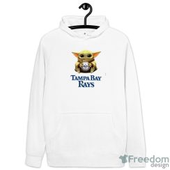 MLB Baseball Tampa Bay Rays Star Wars Baby Yoda Shirt Product Photo 3