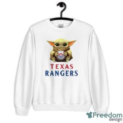 MLB Baseball Texas Rangers Star Wars Baby Yoda Sport Gift Shirt