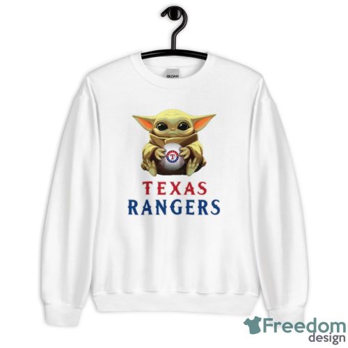 MLB Baseball Texas Rangers Star Wars Baby Yoda Sport Gift Shirt Product Photo 1