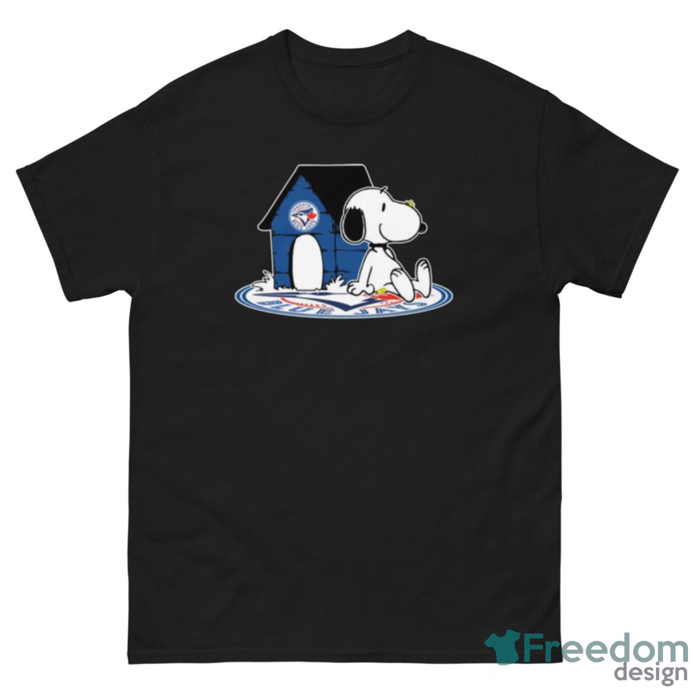 MLB Baseball Toronto Blue Jays Snoopy The Peanuts Movie Shirt T Shirt - G500 Men’s Classic Tee