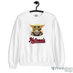 MLB Baseball Washington Nationals Star Wars Baby Yoda Shirt T Shirt