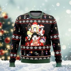 My Hero Academia Xmas Ugly Sweater Christmas Ugly Sweater For Holiday Xmas Family Gift