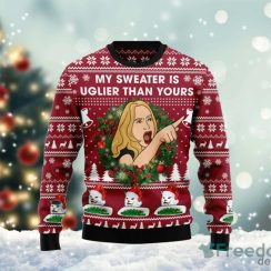 My Sweater Is Uglier Than Yours Ugly Sweater Christmas Ugly Sweater For Holiday Xmas Family Gift