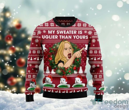 My Sweater Is Uglier Than Yours Ugly Sweater Christmas Ugly Sweater For Holiday Xmas Family Gift Product Photo 1