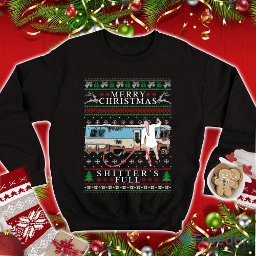 National Lampoon's Christmas Vacation Sweatshirt Cousin Eddie T Shirt Merry Christmas Shitter's Full Shirt Christmas Xmas Gifts Product Photo 1