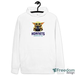NBA Basketball Charlotte Hornets Star Wars Baby Yoda Sport Gift T- Shirt - Hoodie