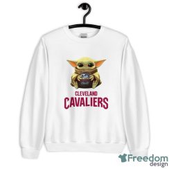 NBA Basketball Cleveland Cavaliers Star Wars Baby Yoda Sport Gift Shirt Product Photo 1